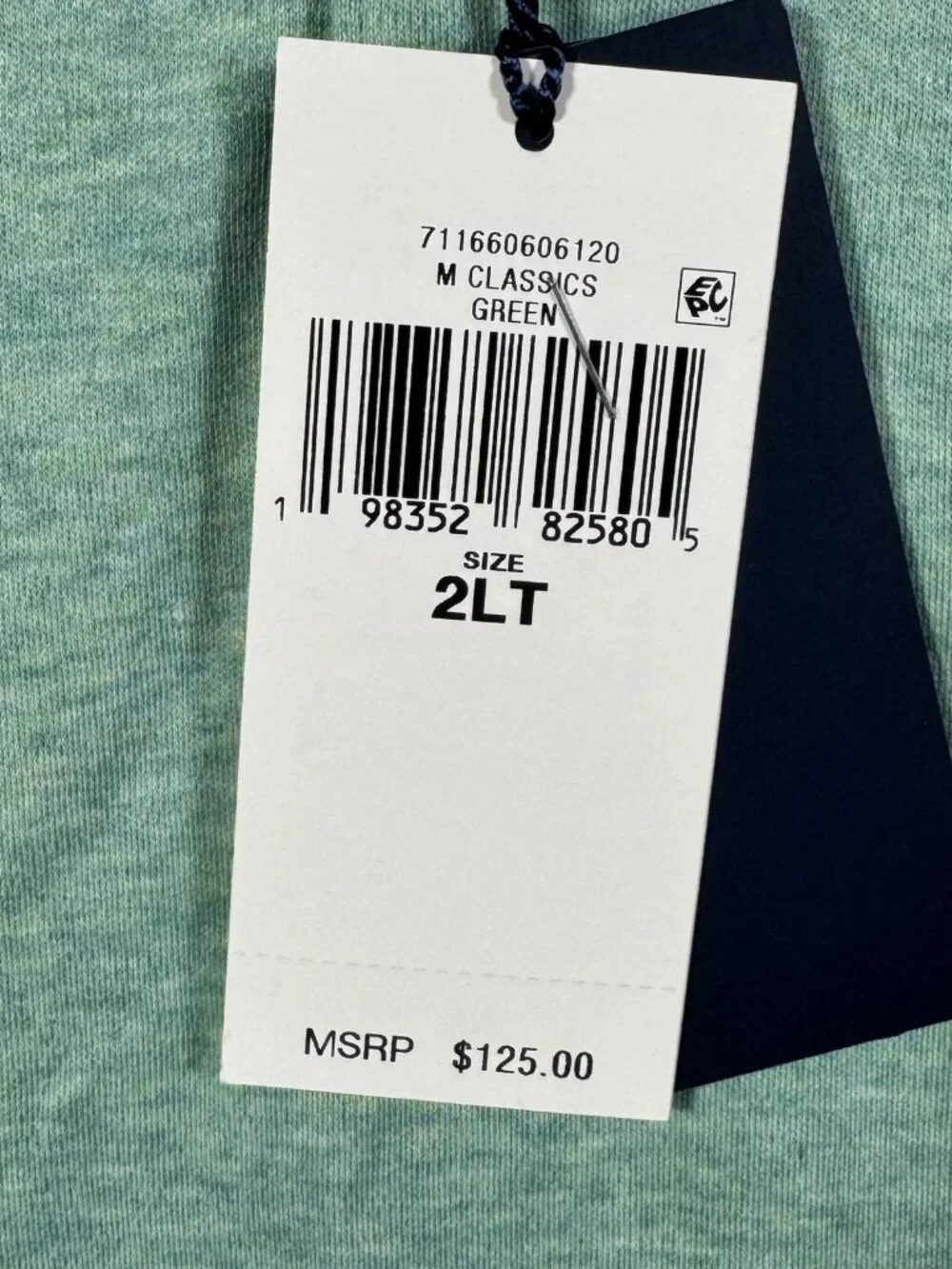 Polo Ralph Lauren Shirt Mens 2XLT 2XL Tall Green Heather Short Sleeve $125